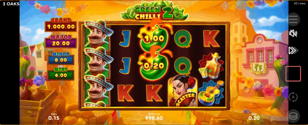 Green Chilli 2 slot